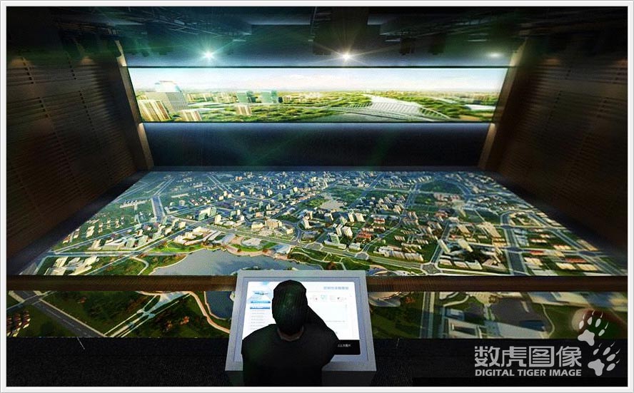 裸眼3d数字沙盘