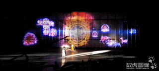 南京大型佛文化实景演出《报恩盛典》 多媒体舞美 数虎图像