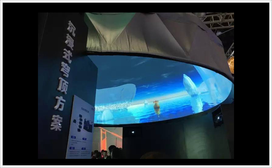 第12届InfoComm China2017展会 创意投影 数虎图像