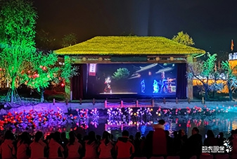 张飞庙夜游 邂逅千面张飞